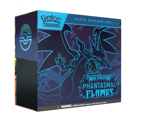 Pokemon TCG Mega Evolution Phantasmal Flames Elite Trainer Box