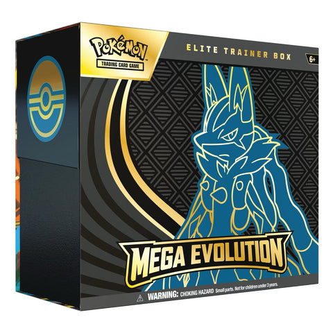 Pokemon TCG Mega Evolution Elite Trainer Box - Mega Lucario