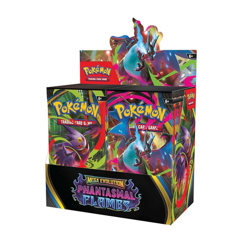 Pokemon TCG Mega Evolution Phantasmal Flames Booster Box
