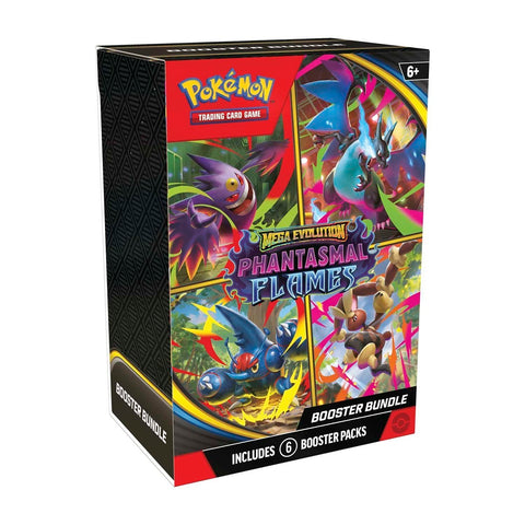 Pokemon TCG Mega Evolution Phantasmal Flames Booster Bundle