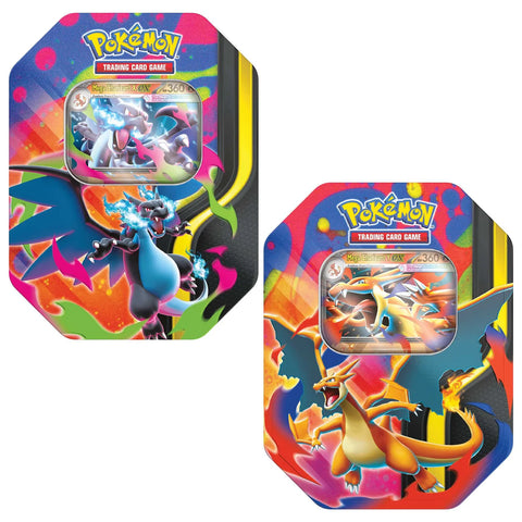 Pokemon TCG Mega Charizard Tin - Assorted