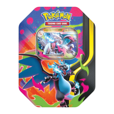 Pokemon TCG Mega Charizard Tin - Assorted