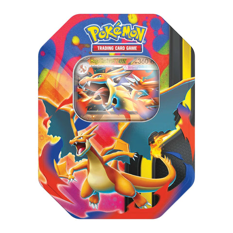 Pokemon TCG Mega Charizard Tin - Assorted